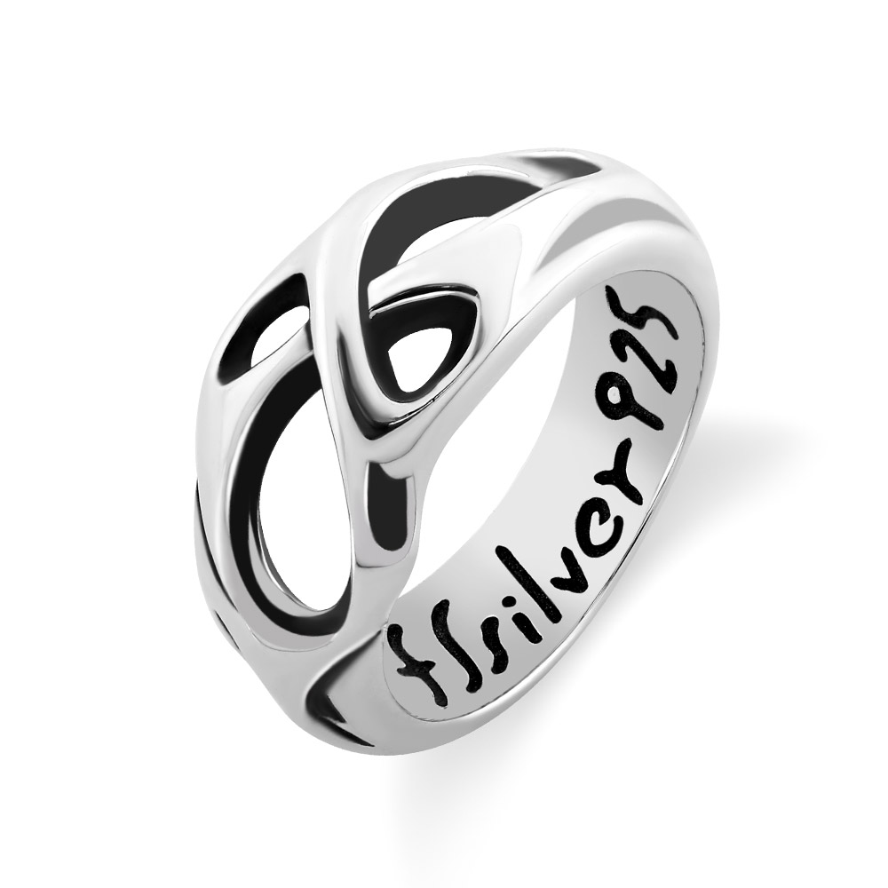 フリースタイル] FREE STYLE アラベスクチャーム メンズシルバーリング  