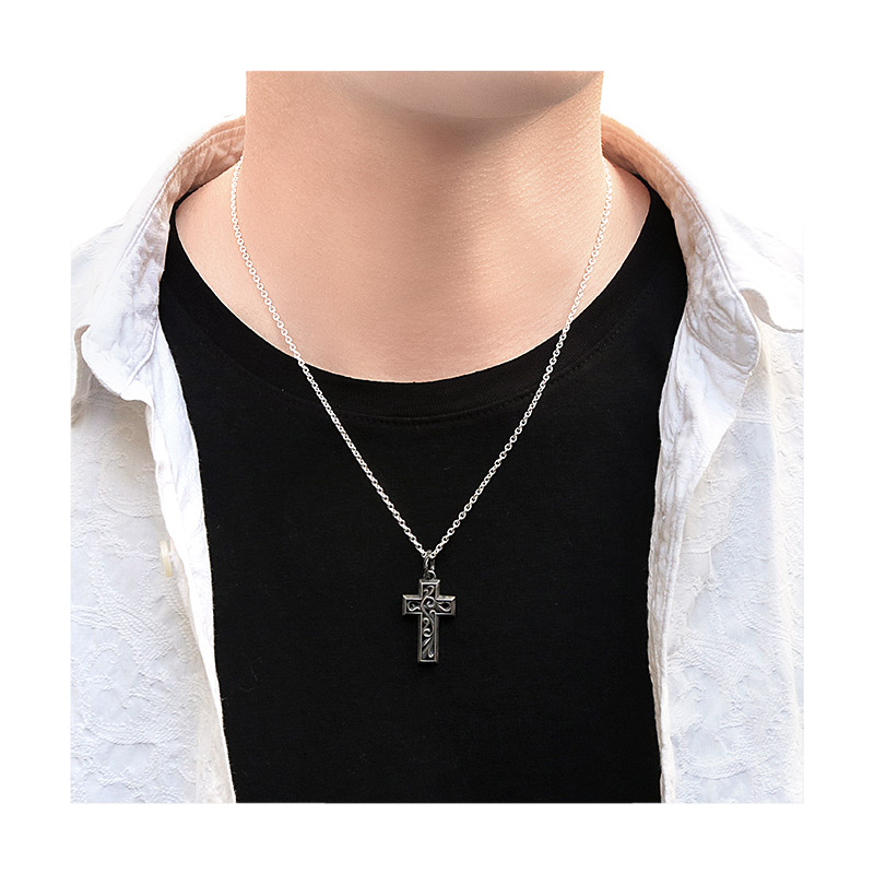 アラベスククロスメンズネックレス Fsp916 Free Style 公式通販