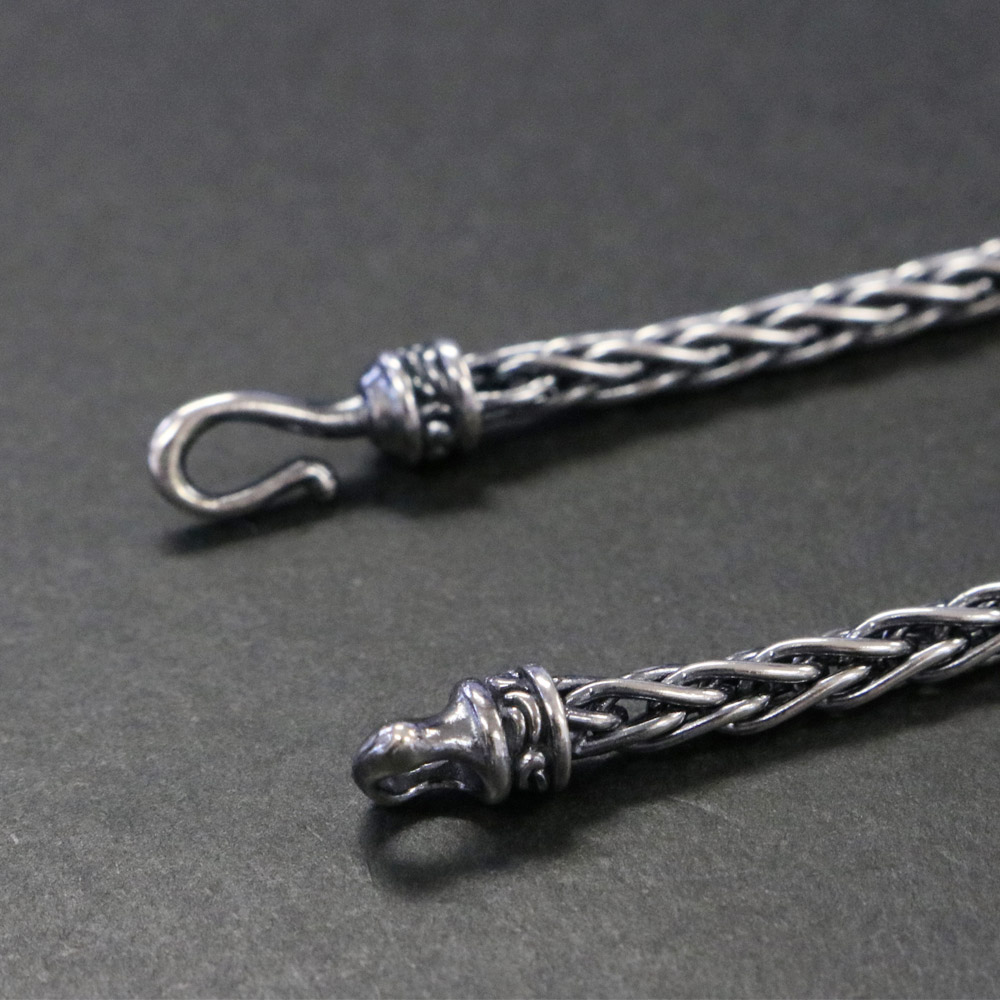 シルバースネークチェーン ブレスレット 3mm FSC018-20 - Free Style 