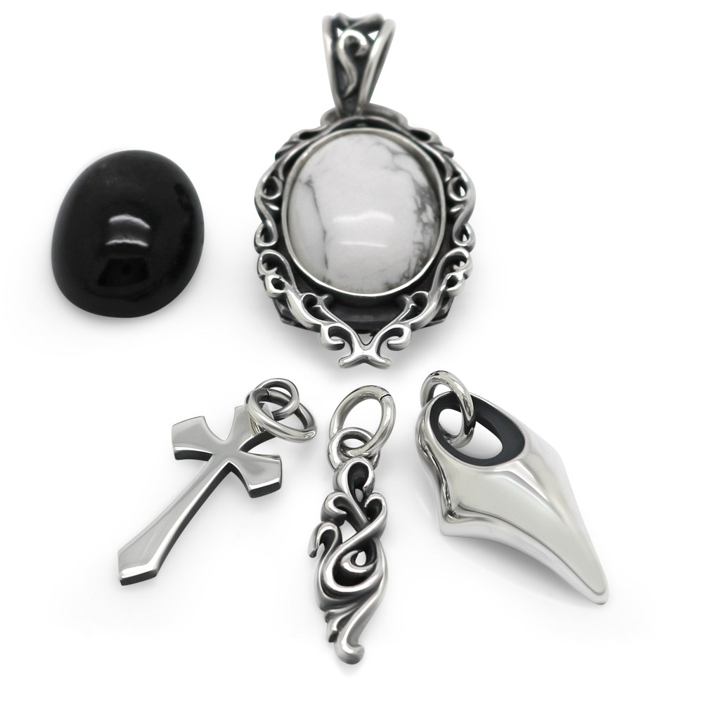 アラベスクストーン&チャームペンダント FSPYK051 - 画像 (2)