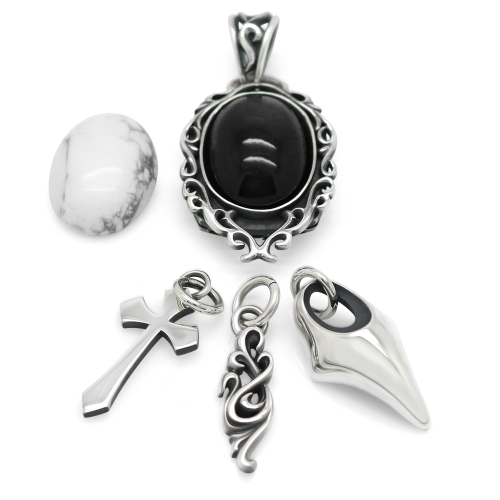 アラベスクストーン&チャームペンダント FSPYK051