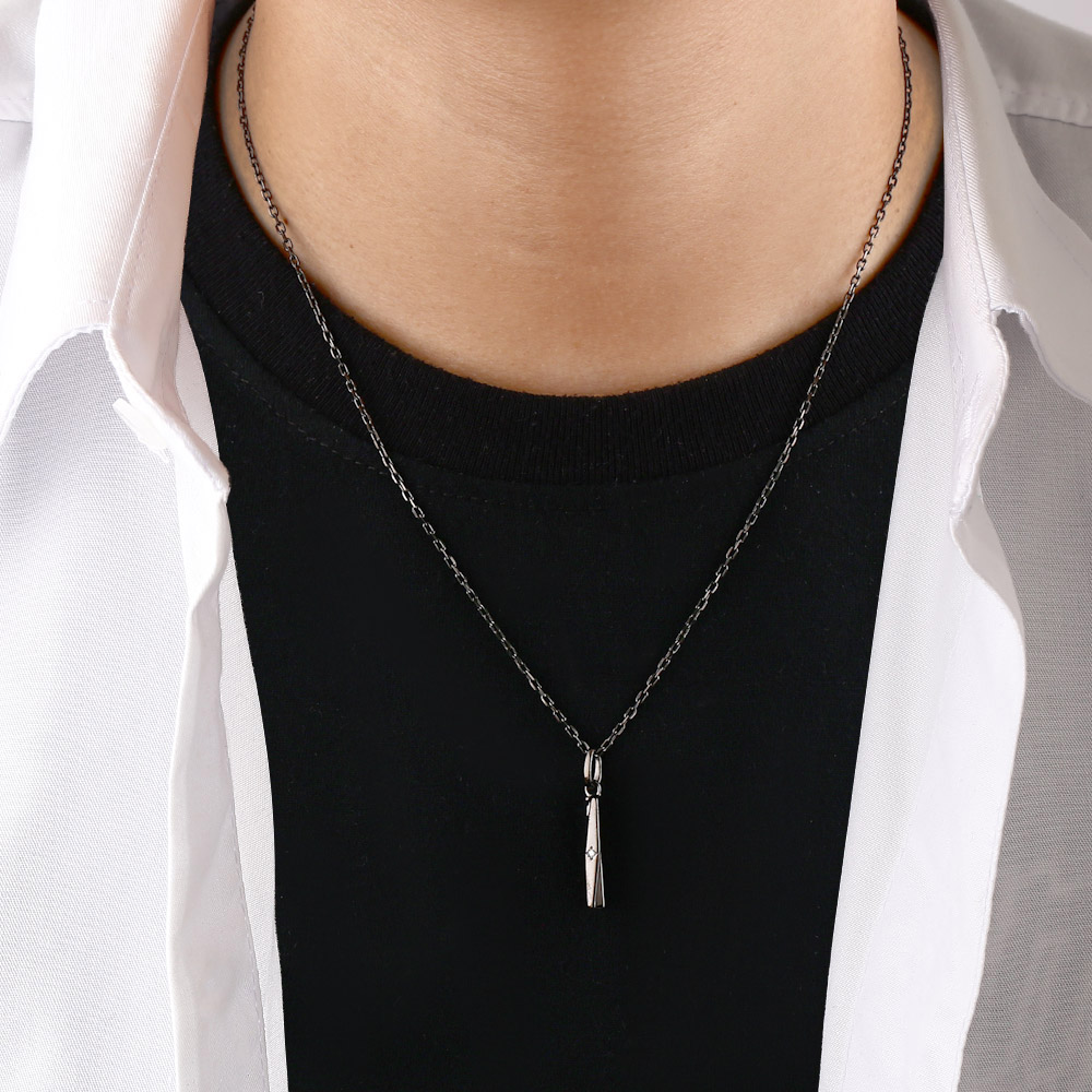 オリジナル シルバー ボールチェーン SEMPER FI(センパーフィ) Ball Chain Necklace - Silver（ボールチェーンネックレス - シルバー