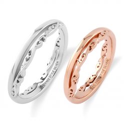 アラベスク ラウンドクロッシング シルバーペアリング FSR946M-FSR946LPG